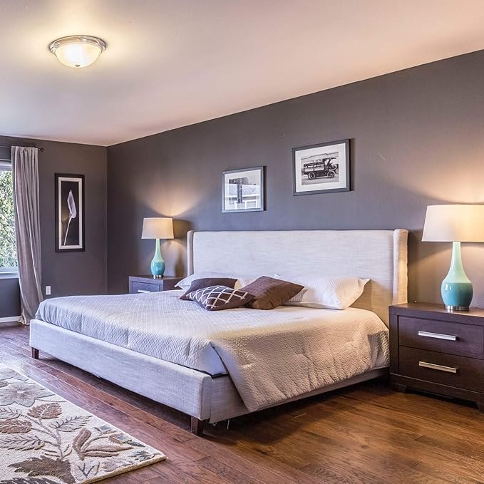 Amazon Basics A19 LED Light Bulbs, 60 Watt Equivalent, Energy Efficient 9W, E26 Standard Base, Soft White 2700K, Dimmable, 10,000 Hour Lifetime , 6-Pack - Image 7