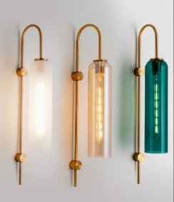 Modern Style Glass Body Wall Lamp Home Decor Room LED Wall Lighting