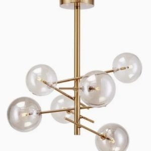 Hot Sale Modern Home Project Glass LED Lighting Chandelier